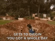 Digging Meme GIF .